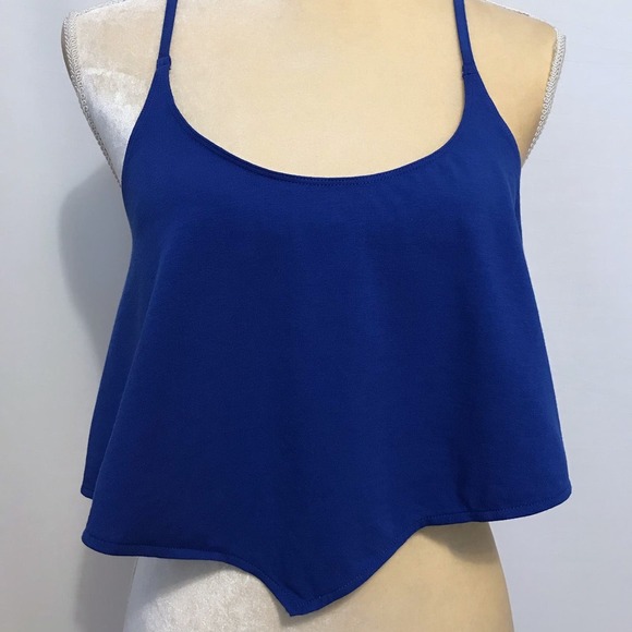 Victoria's Secret NWT Blue Crop Tank Top Women Various - Picture 3 of 10